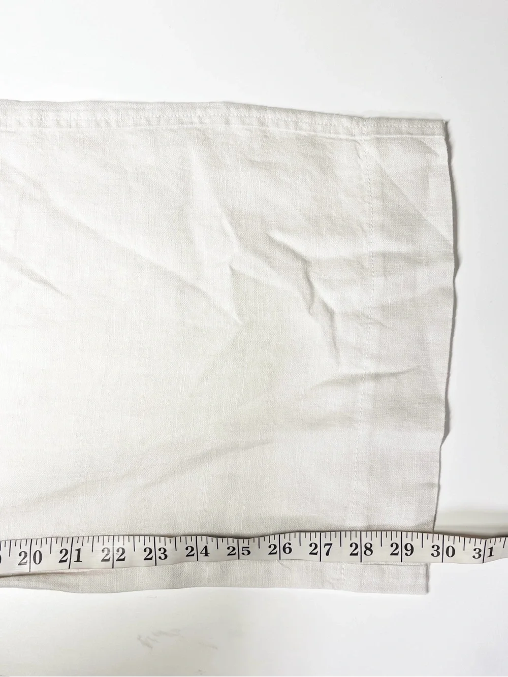 Everlane The Linen Way-High Drape Pant Bone Size 10 NWOT 100% Linen